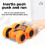 Double-Side Stunt Graffiti Car Toy with Rubber Tires and 3