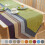 Linen Table Runner Solid Sheer Orange 12x83in 1