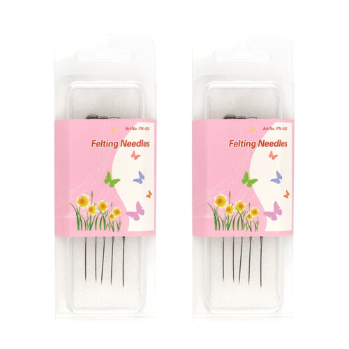 Felting Needle Kit Triangular Wool Needle 10/14 Pieces