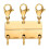 Necklace Separator Gold Magnetic Clasp 1pc 1