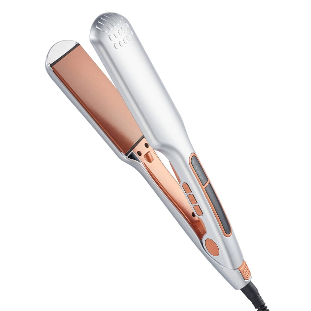 Infrared Hair Straightener and Curler Ionic Ceramic Plates