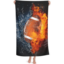 American Football Beach Towel Microfiber 32x52 Inch