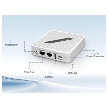 RT2656 for Starlink Wireless Router 1800Mbps High Speed Pocket Wifi6 Multi Working Modes Dual Band 2.4/5GHz EU Plug