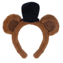 Plush Bear Ear Headband for Women and Girls