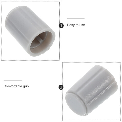 Plastic Guitar Knob Cap for Tone/Volume Control 10 pcs 1