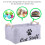 Grey Felt Storage Container for Pet Toys and Accessories 1