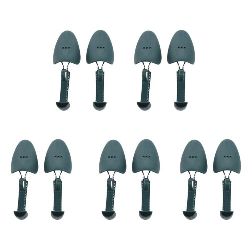 10X Shoe Tree Men Plastic Green