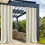 Rideaux occultants de 132 cm de large, isolants thermiques 2