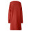 Dame let cardigan i rød plus size 2
