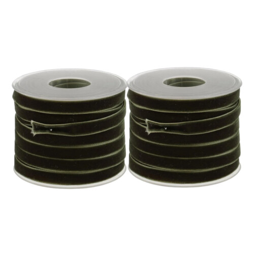 Samtband 10 mm 20 Yards Vintage-Geschenkverpackung