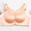 Bygelfri spets-bh med framknäppning för kvinnor, plus size 4
