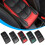 Universal Car Floor Mats PVC Honeycomb Design 4pcs 3