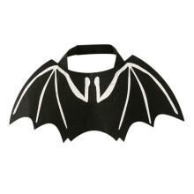 Halloween dog skull wing costume for small dogs and cats