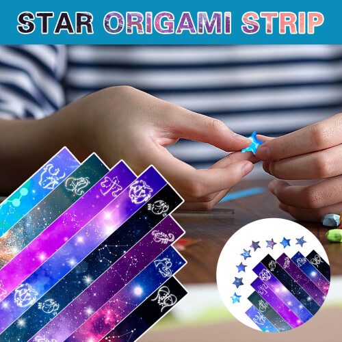 Star Origami Paper Strips Colorful 540 Sheets 2
