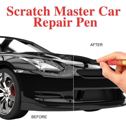 Car Scratch Touch-Up Paint Pen Weatherproof 1pc 2