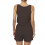 Damespyjamaset met geribbelde tanktop en short met trekkoord. 7