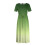 Women's Plus Size Gradient Print Swing Dress Fluorescent 3