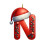 Red Personalized Initial Christmas Ornament Santa Theme 26 1