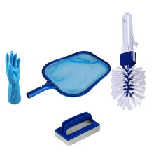 Pool Cleaning Kit Portable Spa Hot Tub Accessories 4PCS Blue