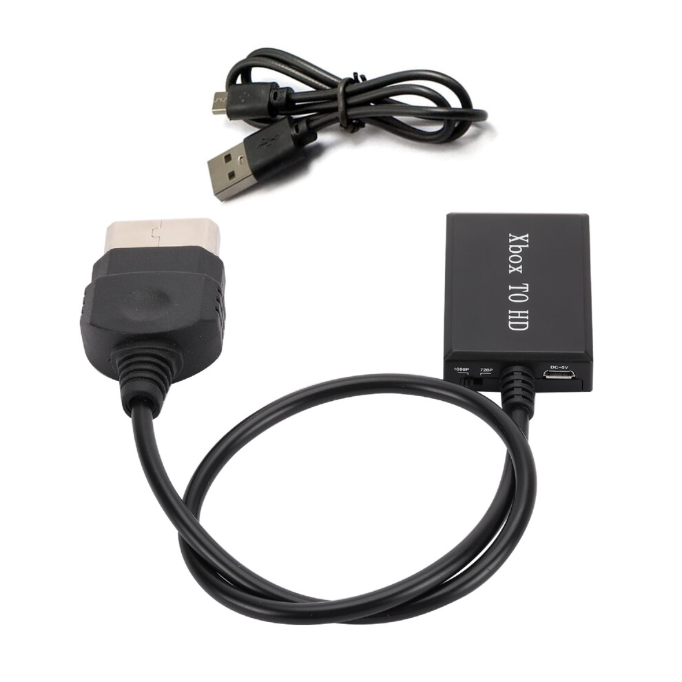 Hd Converter Adapter For Xbox 1080P/720P Usb-Powered 9336866187656