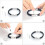 Infinity Knot Urn Bracelet for Ashes - Genuine Leather - 7