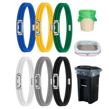 Trash Can Bag Fixing Band Elastic Strap 3 pcs