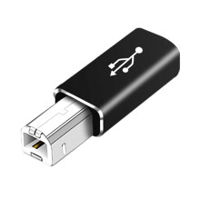 USB-C to USB-B Adapter for Printers Scanners MIDI Keyboards
