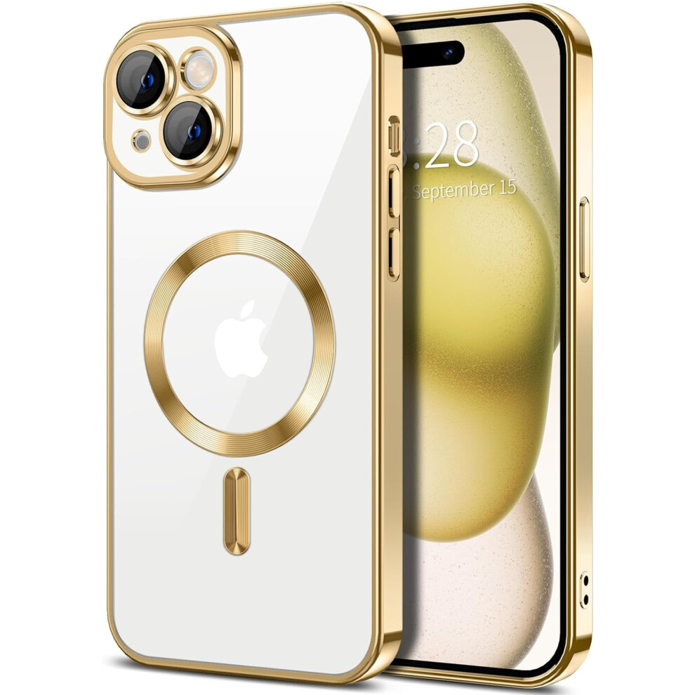 Iphone 15 Clear Magnetic Phone Case Slim Shockproof 941196137593