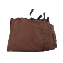 Outdoor Patio Swing Chair Cover 3-Seater 59x19x4 in Brown