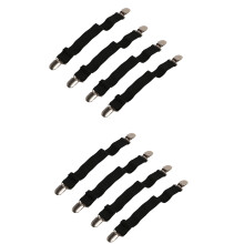 Bed Sheet Holder Straps, Corner Sheet Clips, Elastic Adjustable Sheet Fasteners Sheet Grippers for Mattresses (8PCS)