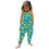 Kids sleeveless backless summer jumpsuit 1 pack 2