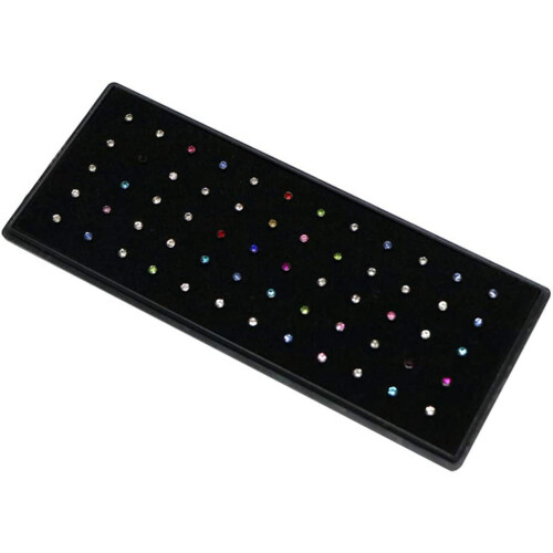 Stainless Steel Nose Studs 60 pcs 25G 1.8mm
