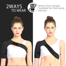 Right Shoulder Brace Adjustable Neoprene Wrap 1 Pack