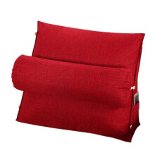 Ame Triangular Cotton Cushion Wedge Pillow for Back Neck