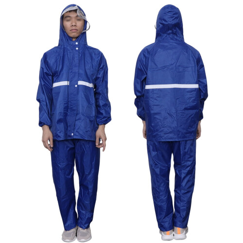 Women's Lightweight Waterproof Raincoat with Reflective