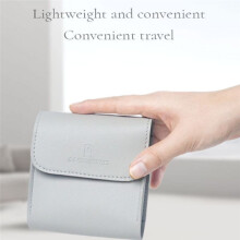 Anbernic for RG35XXSP RG34XXSP Handheld Game Console Carrying Case Shockproof PU Leather Storage Bag Protective Travel Accessory