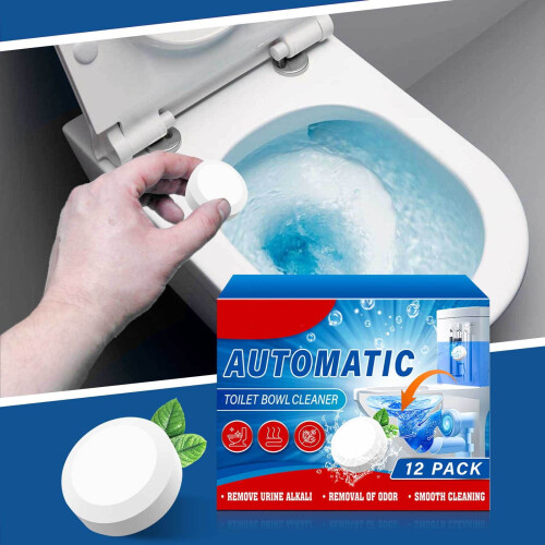 Automatic Toilet Bowl Cleaning Tablets 24 Pack