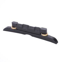 Ebony Mandolin Bridge Smooth Metal Durable 1pc