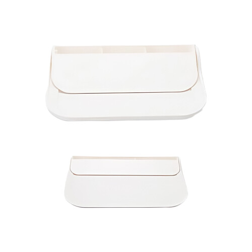 Bathroom Towel Rack Wall-Mounted Foldable 2 Set