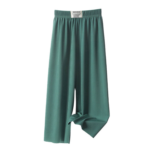 Leggings for Toddler Girls Green Solid Warm Fall Winter 2