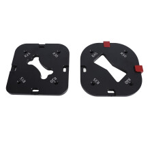 Aluminum Radius Templates Set R15-R50 for Woodworking