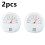 Fridge Freezer Thermometer with Vertical Magnetic Mount 1