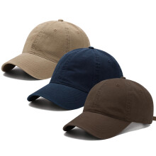 Vintage Baseball Cap Cotton Adjustable Twill 3 Pack
