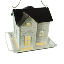 Solar Swing Bird Feeder Outdoor Hanging Garden Feeder