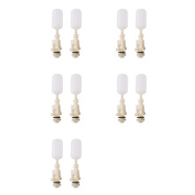 Pack 10 Valve à Flotteur pour Plastique Abreuvoir Automatique Bol Bétail Chèvre Chèvre Mouton Cochon Abreuvoir Chien Fournitures Agricoles
