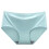 Women's Ice Silk Seamless Panties Mid-Rise 1 Pack 1