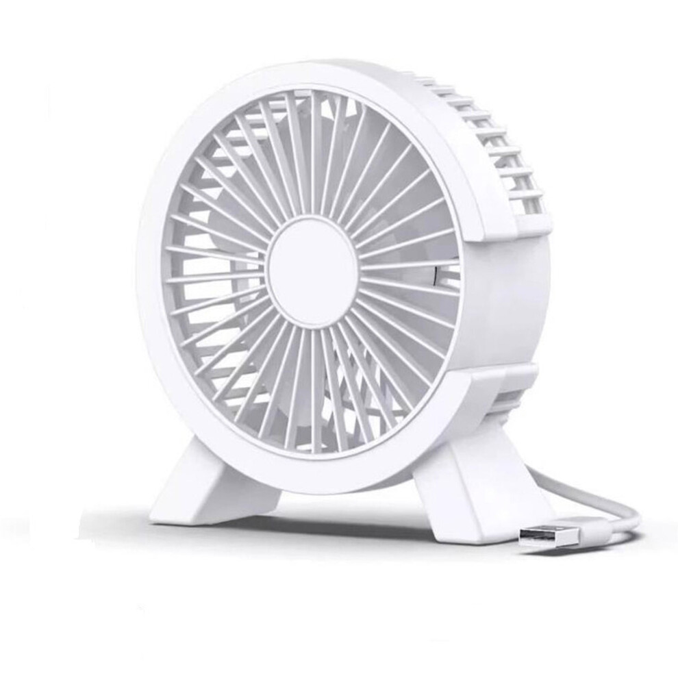 Mini Usb Desktop Fan 5.11 Inch Quiet Adjustable Tilt 9130661484480