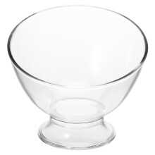 Topbathy dessert bowl transparent serving bowl 1 set