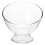 Topbathy dessert bowl transparent serving bowl 1 set 1