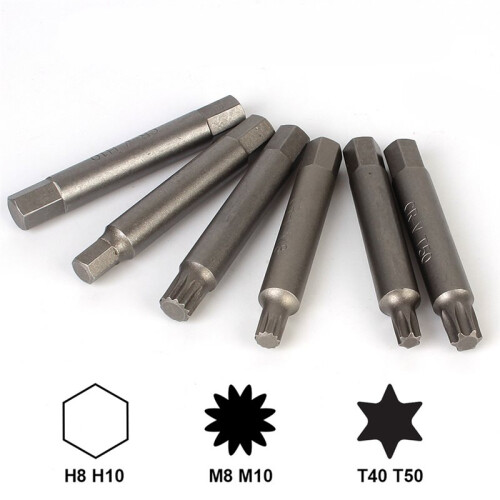 13-Piece Alternator Freewheel Pulley Removal Tool Set for Engine Auto Belt Removal for   - 1